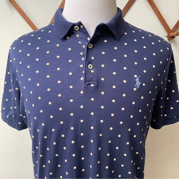 🏇Polo Ralph Lauren Polka Dot Polo - Picture 2 of 13